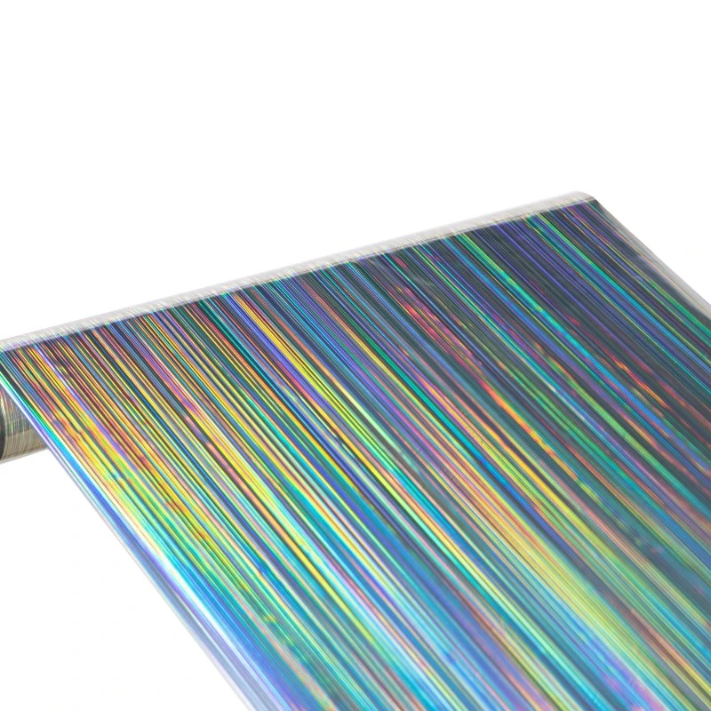 Holografische zeefdruk koudfolie